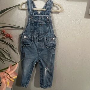 Toddler denim overall